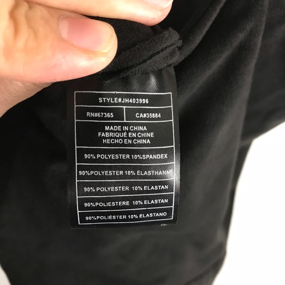 Jack by BB Dakota black suede jumpsuit - Picture 5 of 5